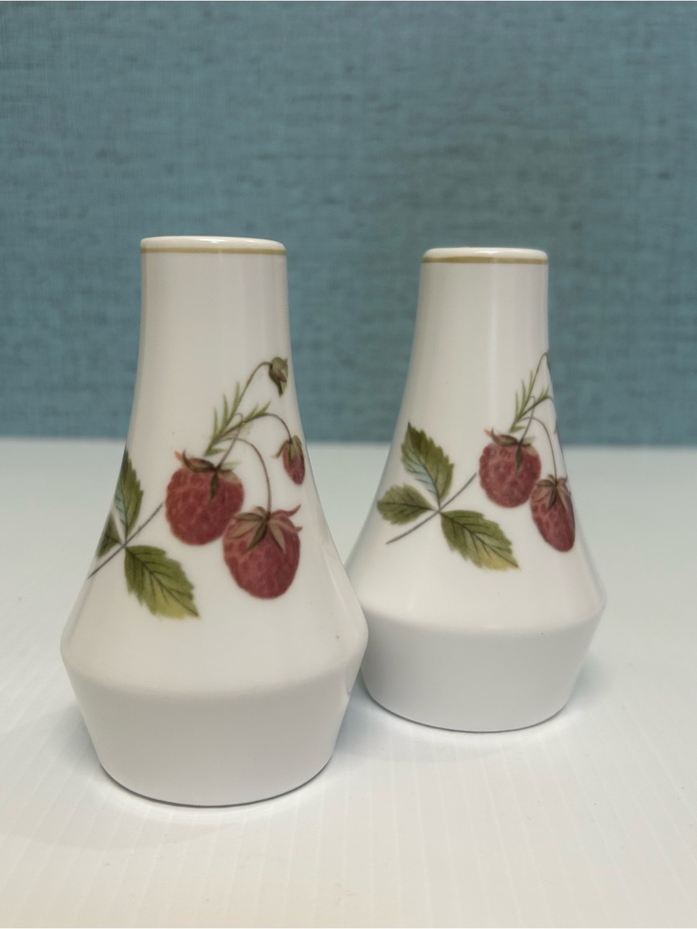 Beautiful Noritake Japan Strawberry Salt and Pepper Shakers
